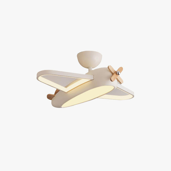 Creative airplane children's room ceiling lamp