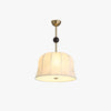 Lustre médiéval en bois massif de style crème
