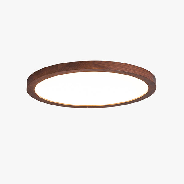 LED-Deckenlampe aus Massivholz im japanischen Stil