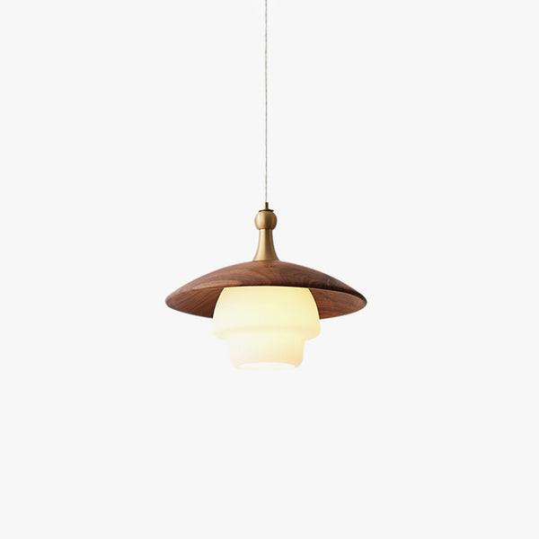 Lustre en noyer Maillard