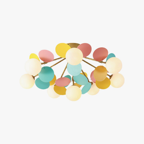 Lustre créatif Macaron pour chambre d'enfant