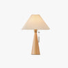 Medieval style pleated table lamp
