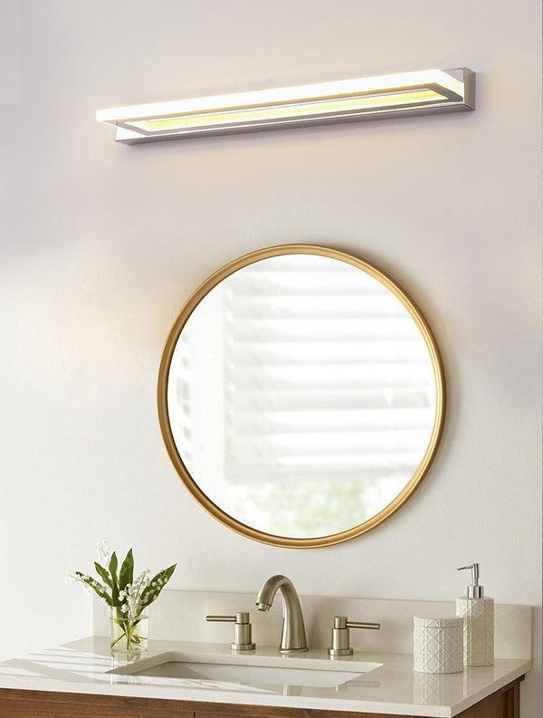 Applique murale simple pour miroir de salle de bain