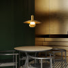 Medieval style all-copper restaurant chandelier