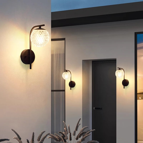 Outdoor courtyard walkway waterproof wall light