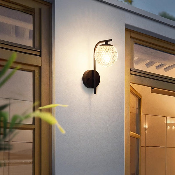 Outdoor courtyard walkway waterproof wall light