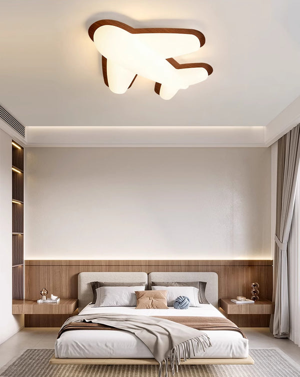 Cream Style Aircraft Ceiling Lamp