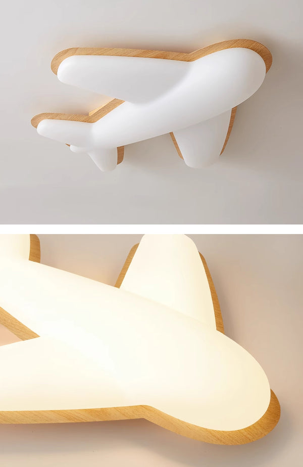 Cream Style Aircraft Ceiling Lamp