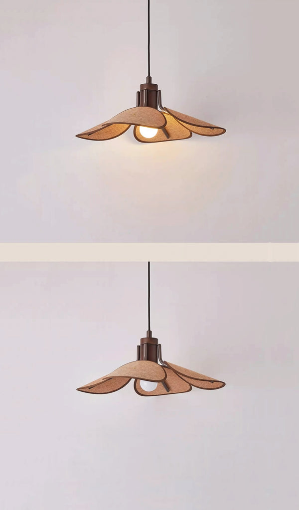 Vintage Wabi-Sabi Style Dining Chandelier