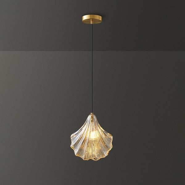 Muschelglas-Kronleuchter