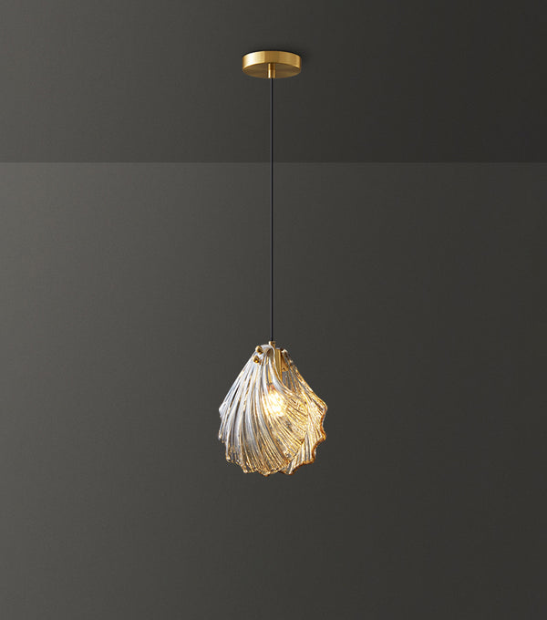 Muschelglas-Kronleuchter