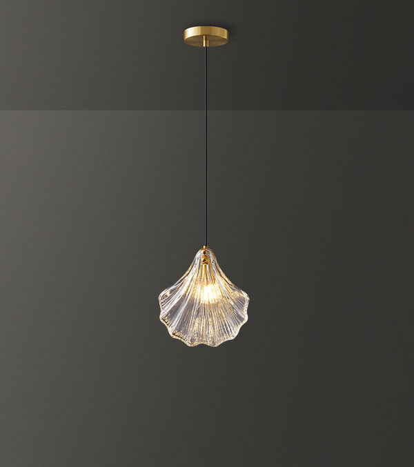 Muschelglas-Kronleuchter