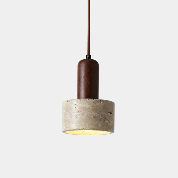 Vintage wabi-sabi style bedroom bedside chandelier