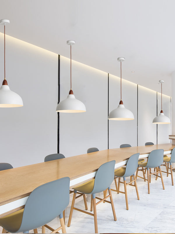 Lustre de salle à manger de style wabi-sabi