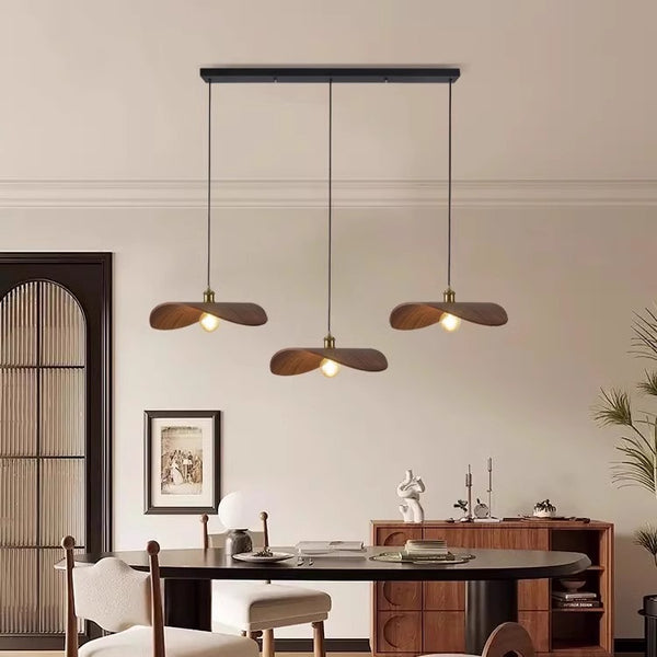 Suspension de salle à manger de style wabi-sabi