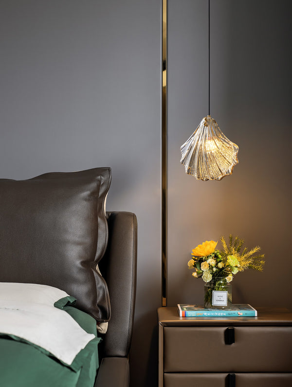 Muschelglas-Kronleuchter