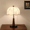 Chinese retro solid wood table lamp
