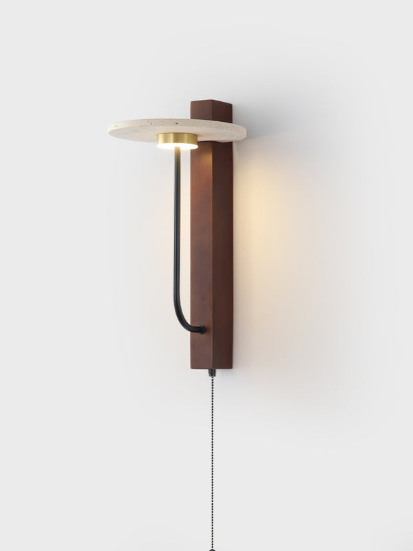 Japanese style retro bedside wall lamp