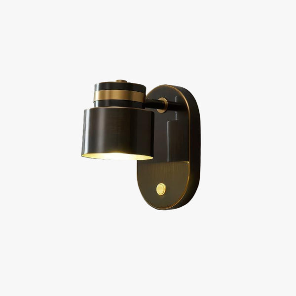 Lampe de chevet murale rotative pour chambre à coucher