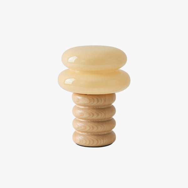 Retro circle table lamp