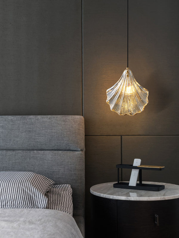 Muschelglas-Kronleuchter