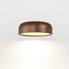 Japanese retro restaurant chandelier walnut wood grain
