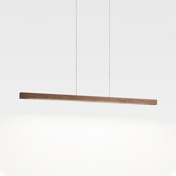 Creative walnut dining room chandelier