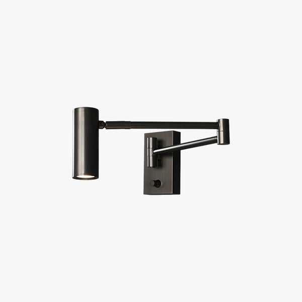 All copper swing arm wall lamp