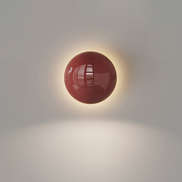 Cremefarbene Wandlampe fürs Schlafzimmer