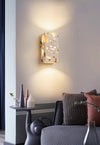 Japanese style wabi-sabi bedroom wall lamp