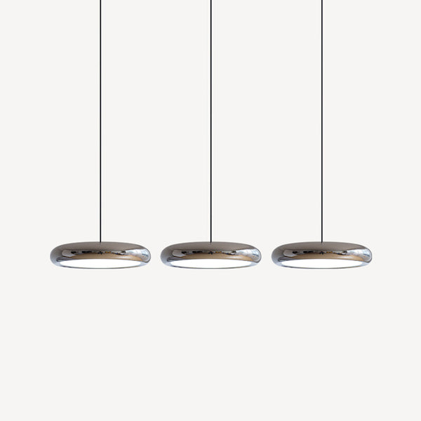 Light luxury round chandelier