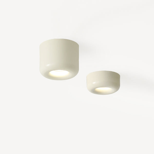 Cream style LED eye protection ceiling lamp