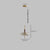 American retro single head chandelier