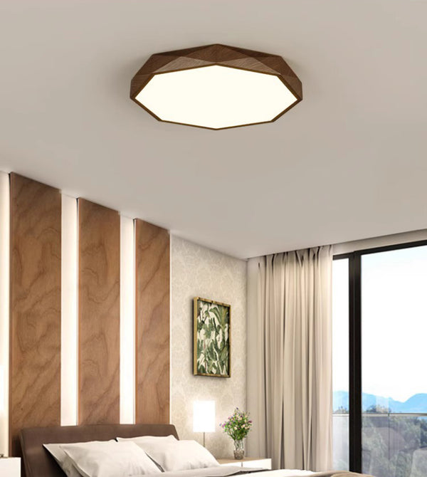 Simple geometric ceiling lamp