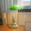 Vintage Glass Desk Reading table lamp