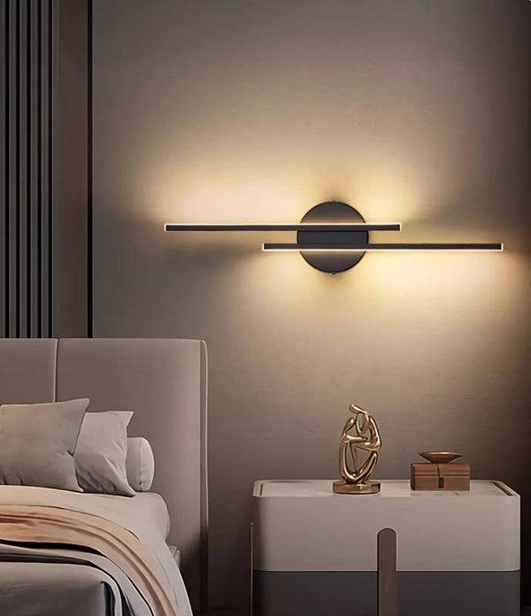 Applique de chevet longue et minimaliste