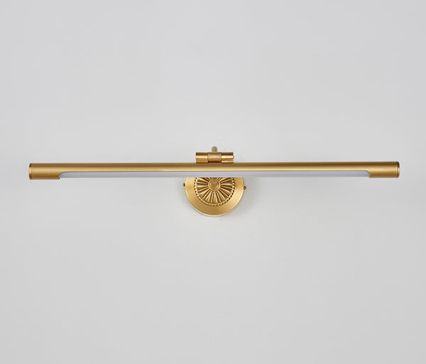 Applique murale simple avec miroir entièrement en cuivre