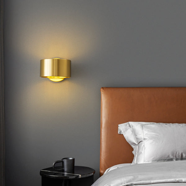 Postmodern all-copper wall lamp