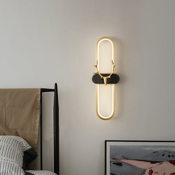 Creative LED bedside wall lamp