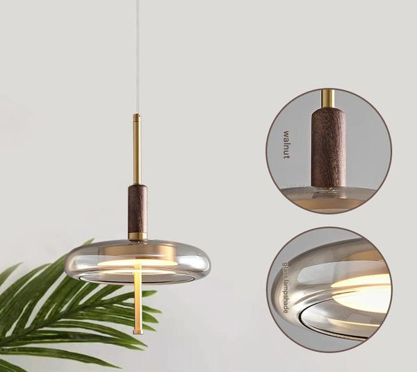 American retro single head chandelier