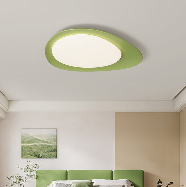 Plafonnier créatif en galets pour chambre à coucher et couloir