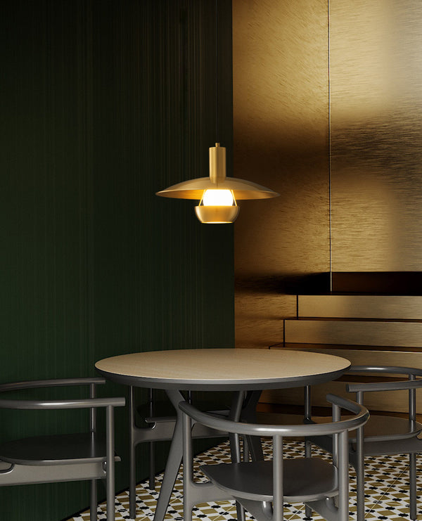 Medieval style all-copper restaurant chandelier