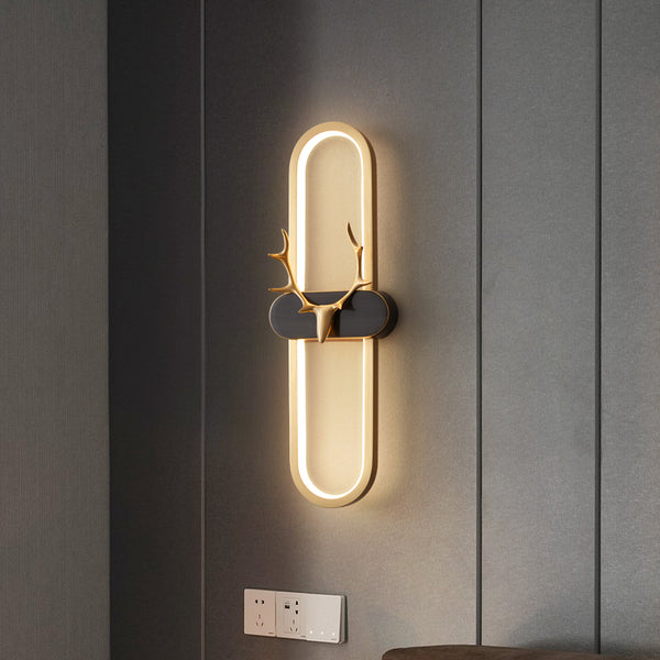 Creative LED bedside wall lamp