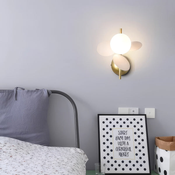 Personalized creative macaron wall lamp