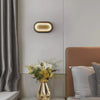 Creative all-copper bedside wall lamp