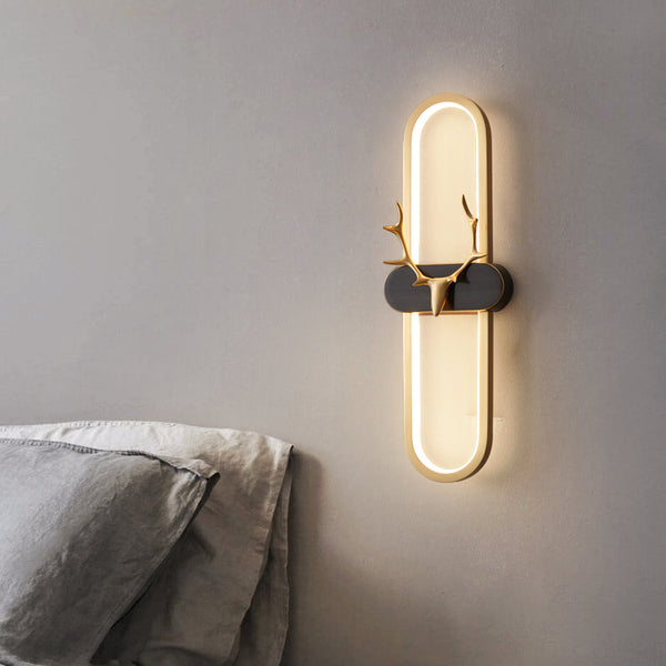 Creative LED bedside wall lamp