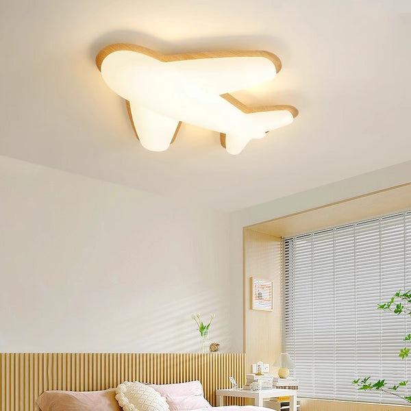 Cream Style Aircraft Ceiling Lamp