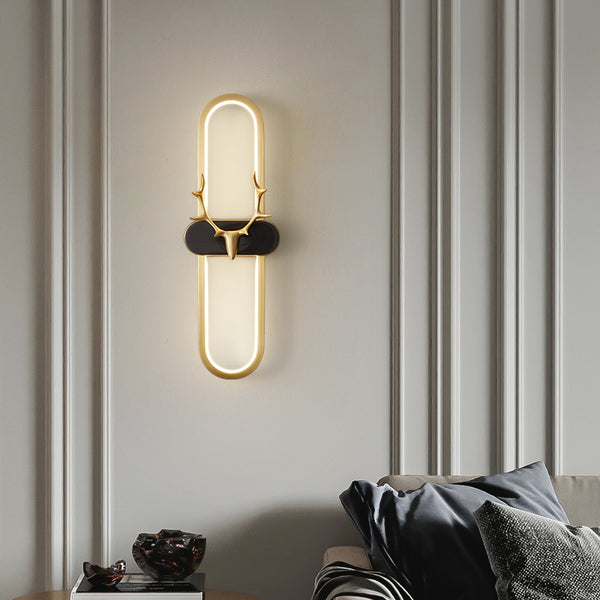 Creative LED bedside wall lamp