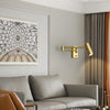 All copper swing arm wall lamp
