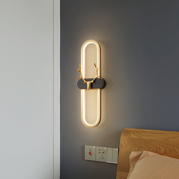 Creative LED bedside wall lamp